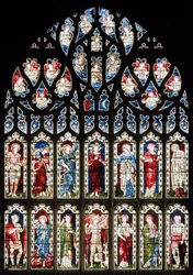 Ashton Under Lyne, Albion Congregational Church, Morris & Co., Edward Burne-Jones, Espoir